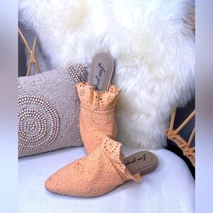 Free People Ruffled Flats